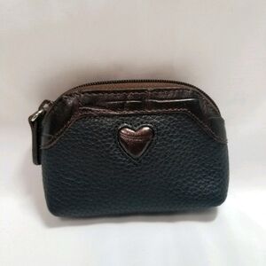 Brighton Heart Peeble Leather Coin Purse